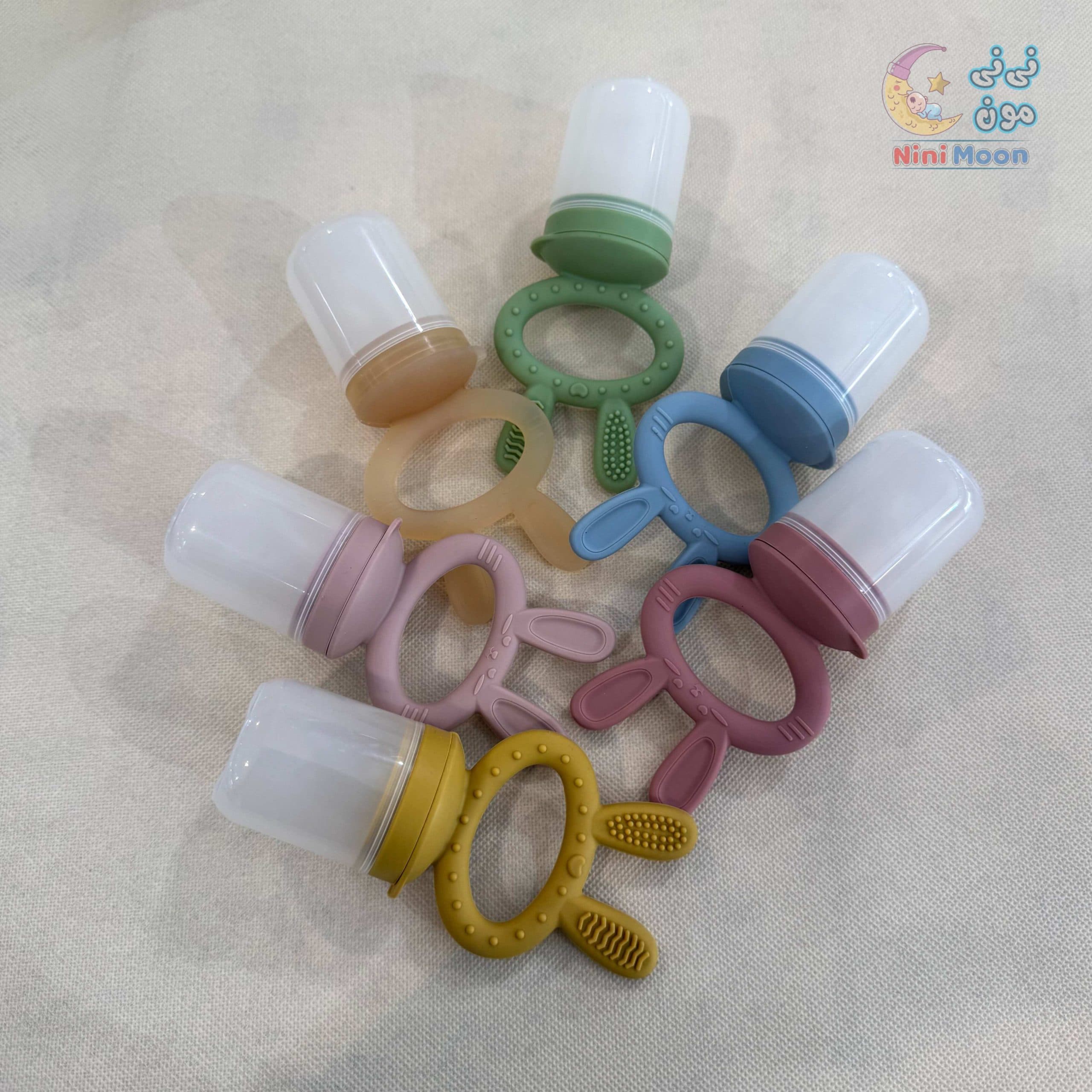 پستانک میوه خوری سیلیکونی خارجی