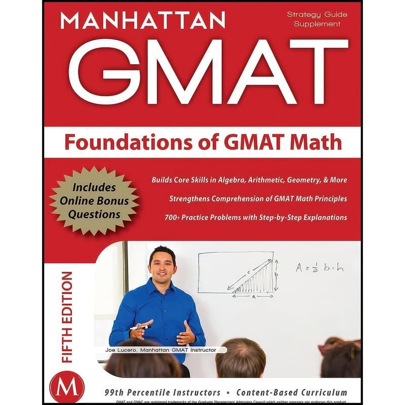 کتاب Foundations of GMAT Math, 5th Edition اثر Manhattan Prep and Manhattan Prep انتشارات کد B211026