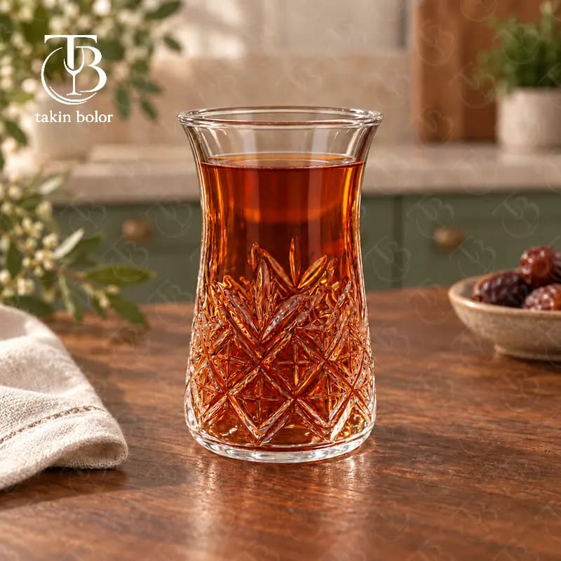 استکان پاشاباغچه – مدل تایملس – کد 42891 — تصویر ۲
