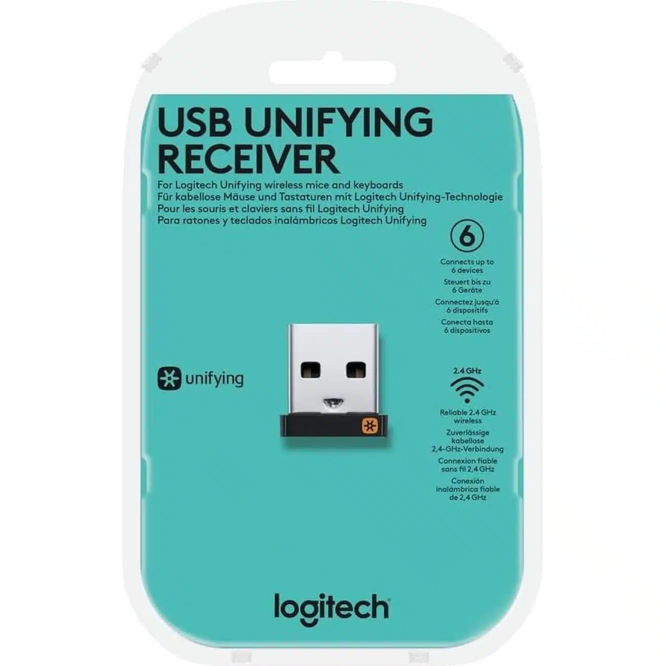 دانگل USB بی سیم لاجیتک Logitech مدل Unifying — تصویر ۵