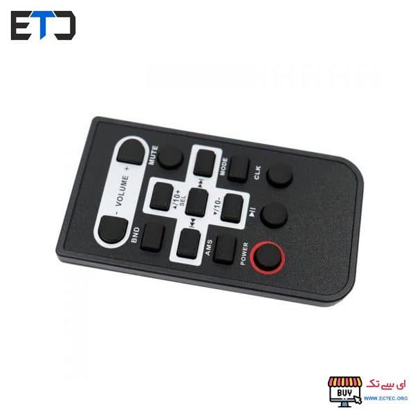 ریموت کنترل پخش خودرو زنوتیک Xenotic مشکی — تصویر ۵