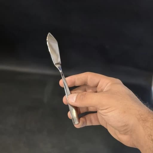 کارد کره استیل hm 15 سانت فروش عددی — تصویر ۵