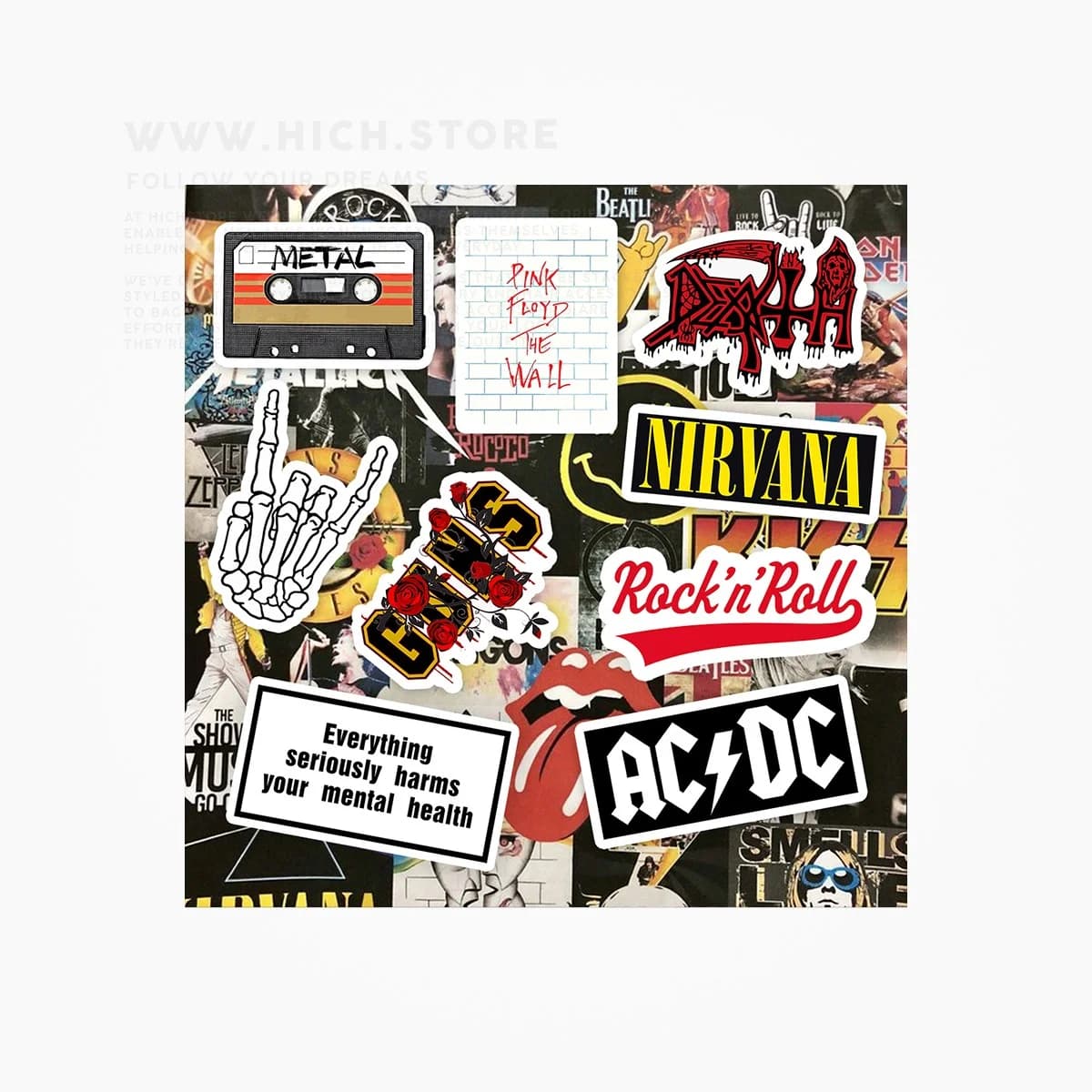 استیکر پک rock ‘n roll — تصویر ۲