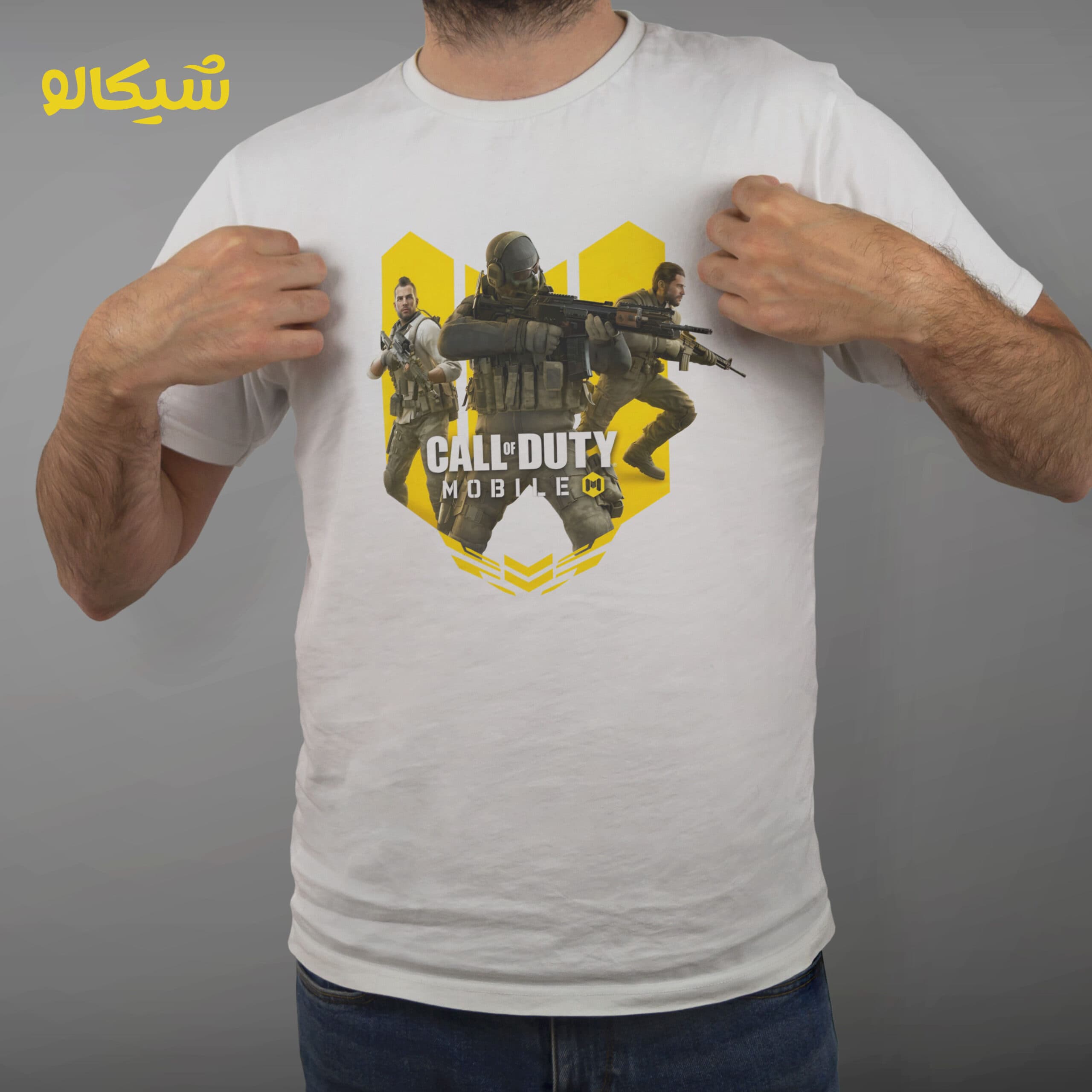 تیشرت طرح کالاف دیوتی موبایل — تصویر ۵