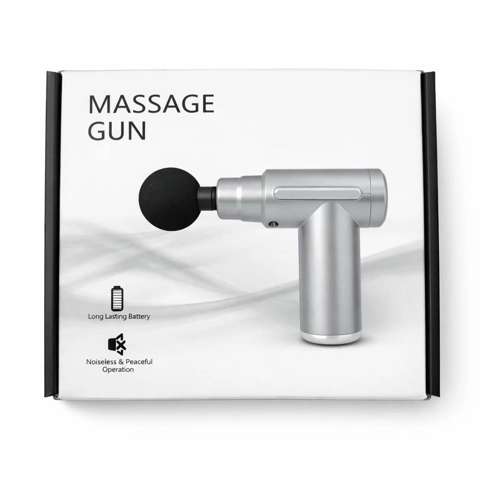 ماساژور تفنگی 4 سر MASSAGE GUN شناسه 20100383 — تصویر ۲