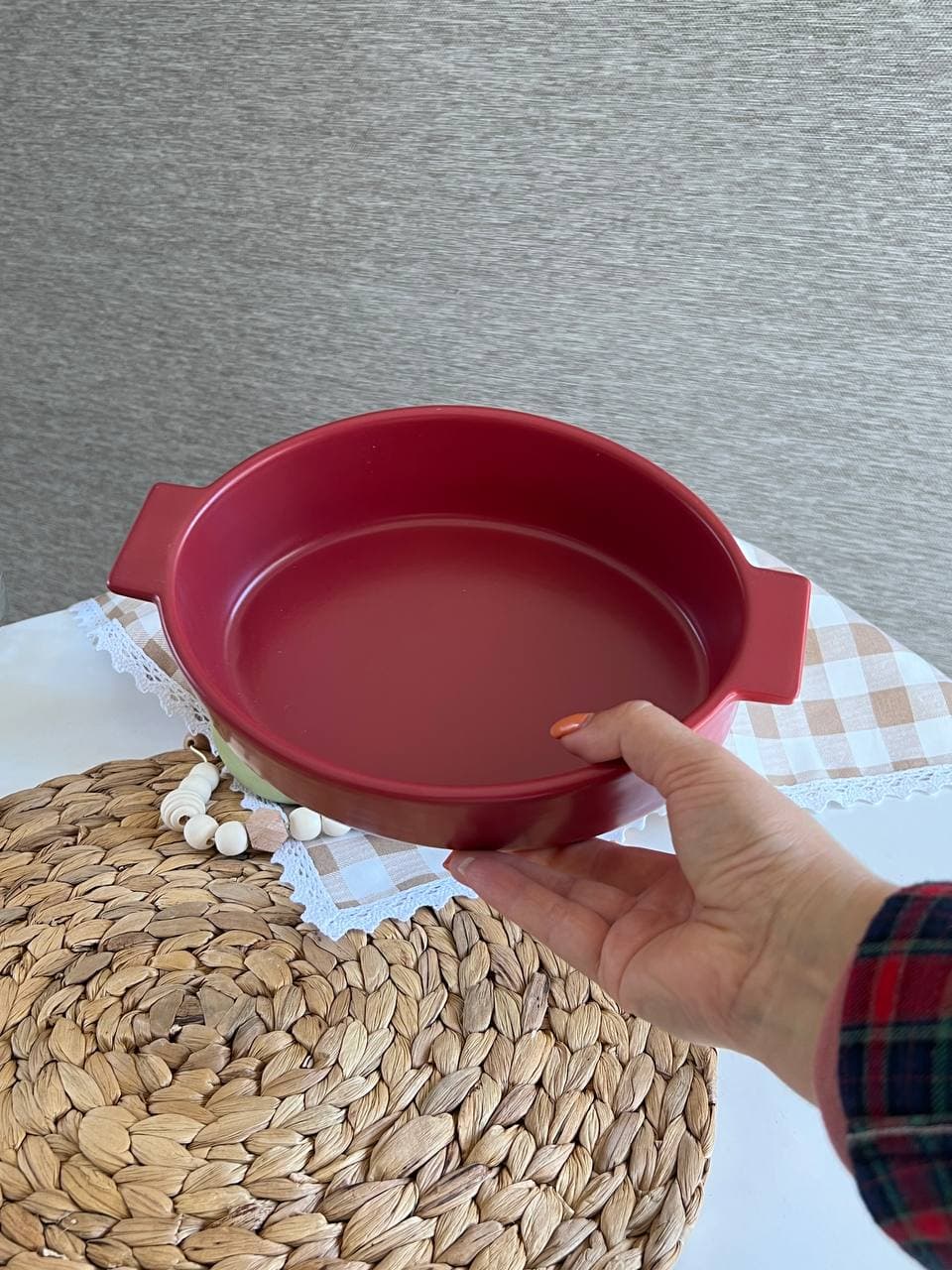 تابه سرامیکی بیضی رنگی دنی هوم — تصویر ۳