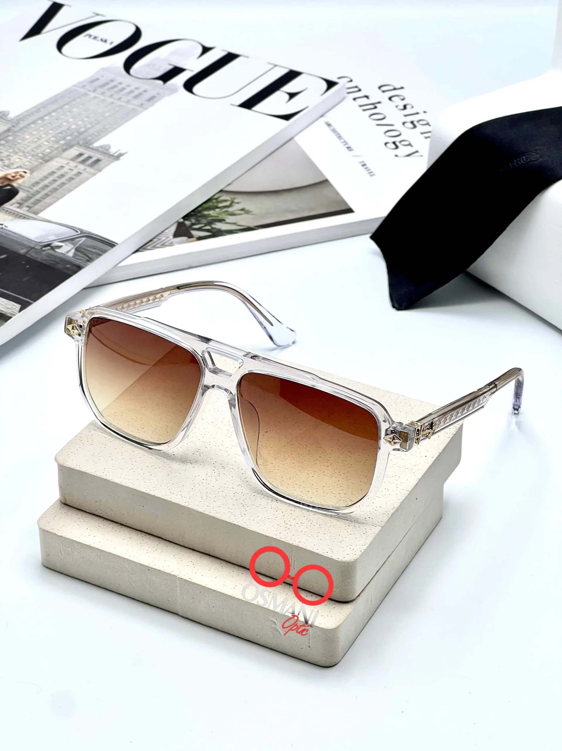 عینک آفتابی اسپرت کروم هرت مدل CHROME HEART CH8168 — تصویر ۷