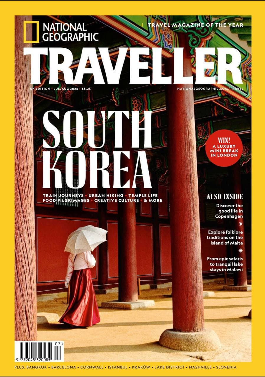 مجله National Geographic Traveller UK (July-August 2026) نسخه انگلیسی PDF
