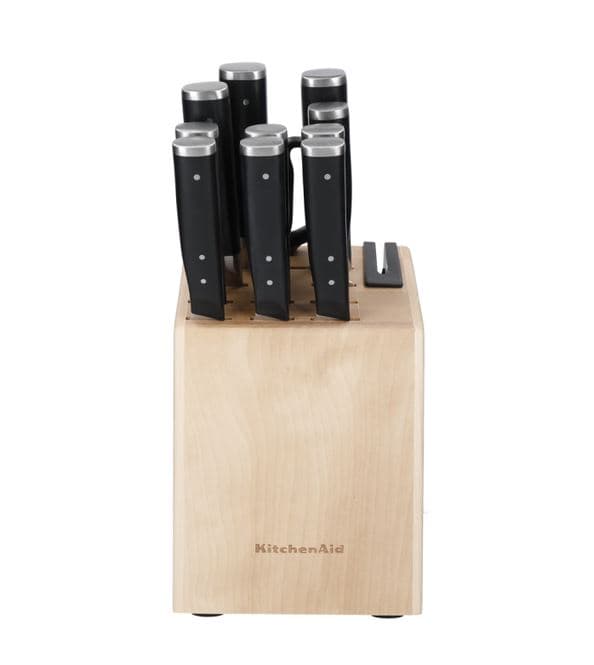 سرویس چاقو 11 پارچه مشکی کیچن اید KitchenAid Forged Cutlery Set KAG12STSNBXOBQ — تصویر ۵