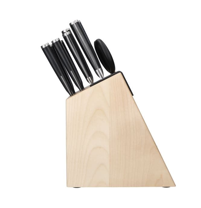 سرویس چاقو 11 پارچه مشکی کیچن اید KitchenAid Forged Cutlery Set KAG12STSNBXOBQ — تصویر ۲
