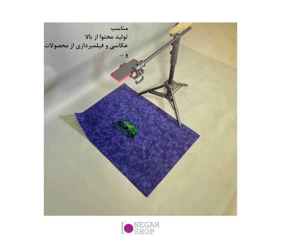 سهپایه افقی موبایل و تبلت زومی Zomei M2 — تصویر ۴