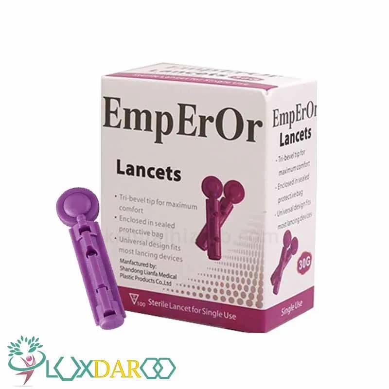 لانست خونگیری امپرور 100 عددی | سوزن قند خون