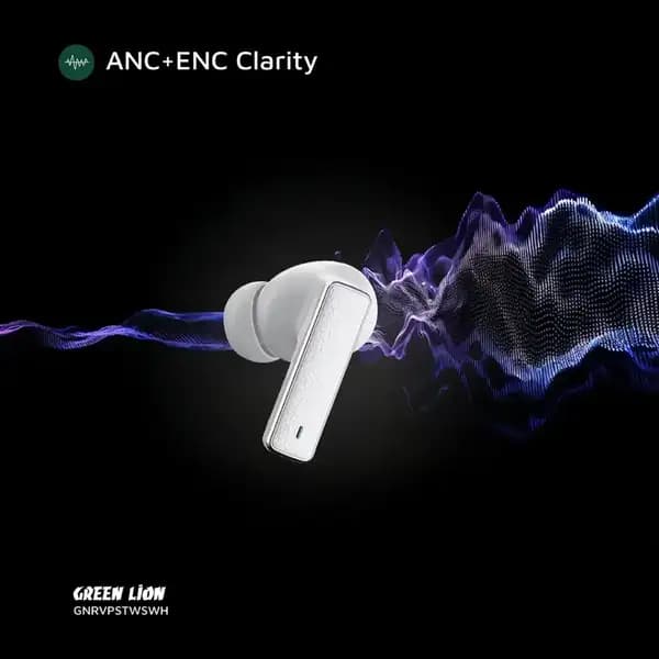 ایرپاد گرین لاین مدل Green Lion River Plus True Wireless Earbuds GNRVPSTWSBK — تصویر ۷
