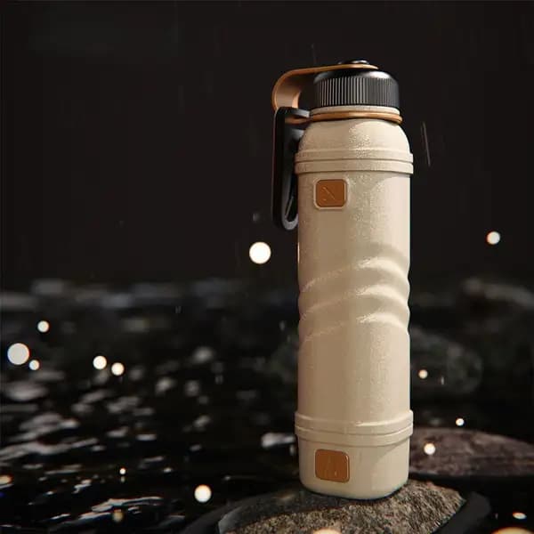 چراغ قوه فندکی و پاوربانک پرودو مدل Porodo OneGear PDNDC016 — تصویر ۴