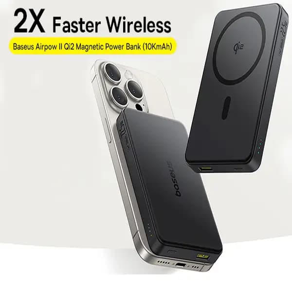پاوربانک 10000 هزار 22.5 وات بیسوس مدل Baseus AIRPOW II — تصویر ۲