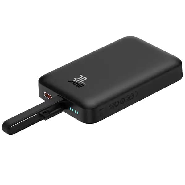 پاوربانک 10000 هزار 30 وات بیسوس مدل Baseus Magnetic Cable charging PPCXM10T P1002210B113-00
