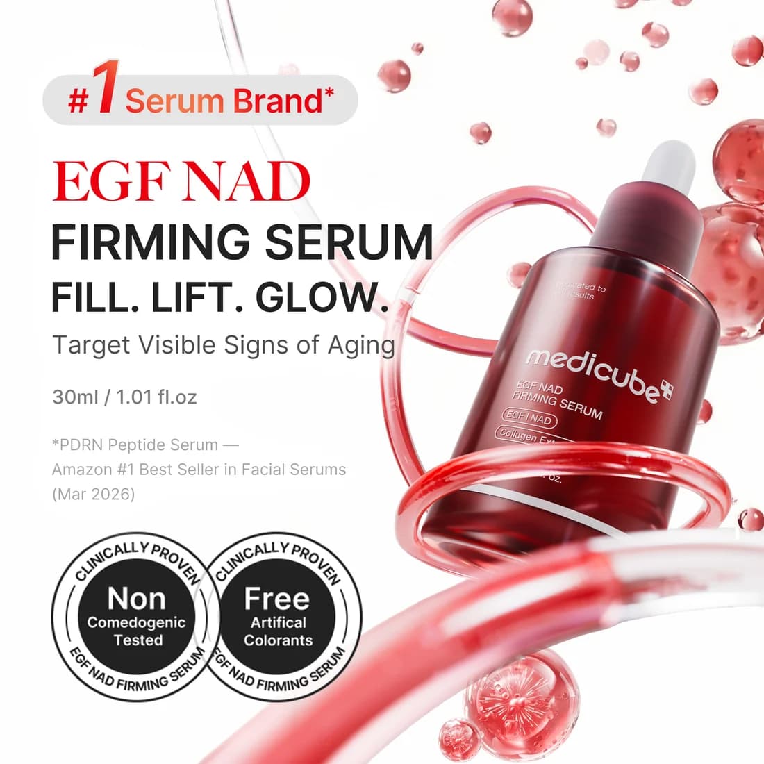 سرم سفت کننده و لیفت کننده پوست مدی کیوب MEDICUBE FRIMING &LIFTING SERUM — تصویر ۲