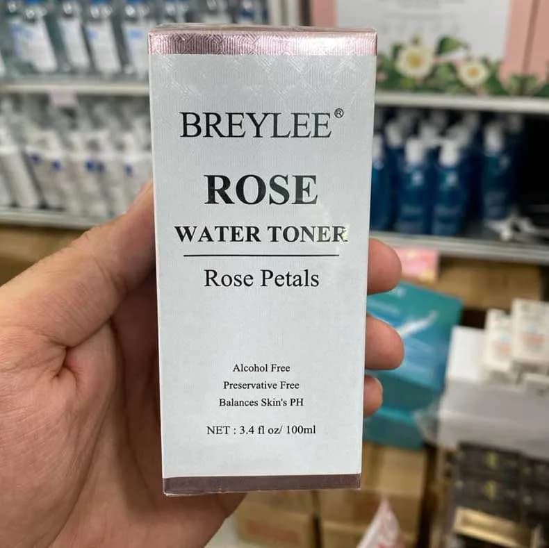 تونر صورت گل رز بریلی BREYLEE حجم 200 میل — تصویر ۶