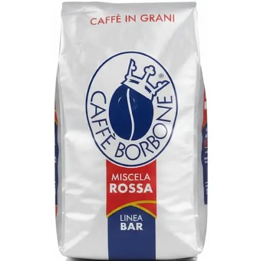 دانه قهوه بوربون میشلا روسا (قرمز) 100% روبوستا دارک Caffe Borbone Miscela Rossa Coffee Beans