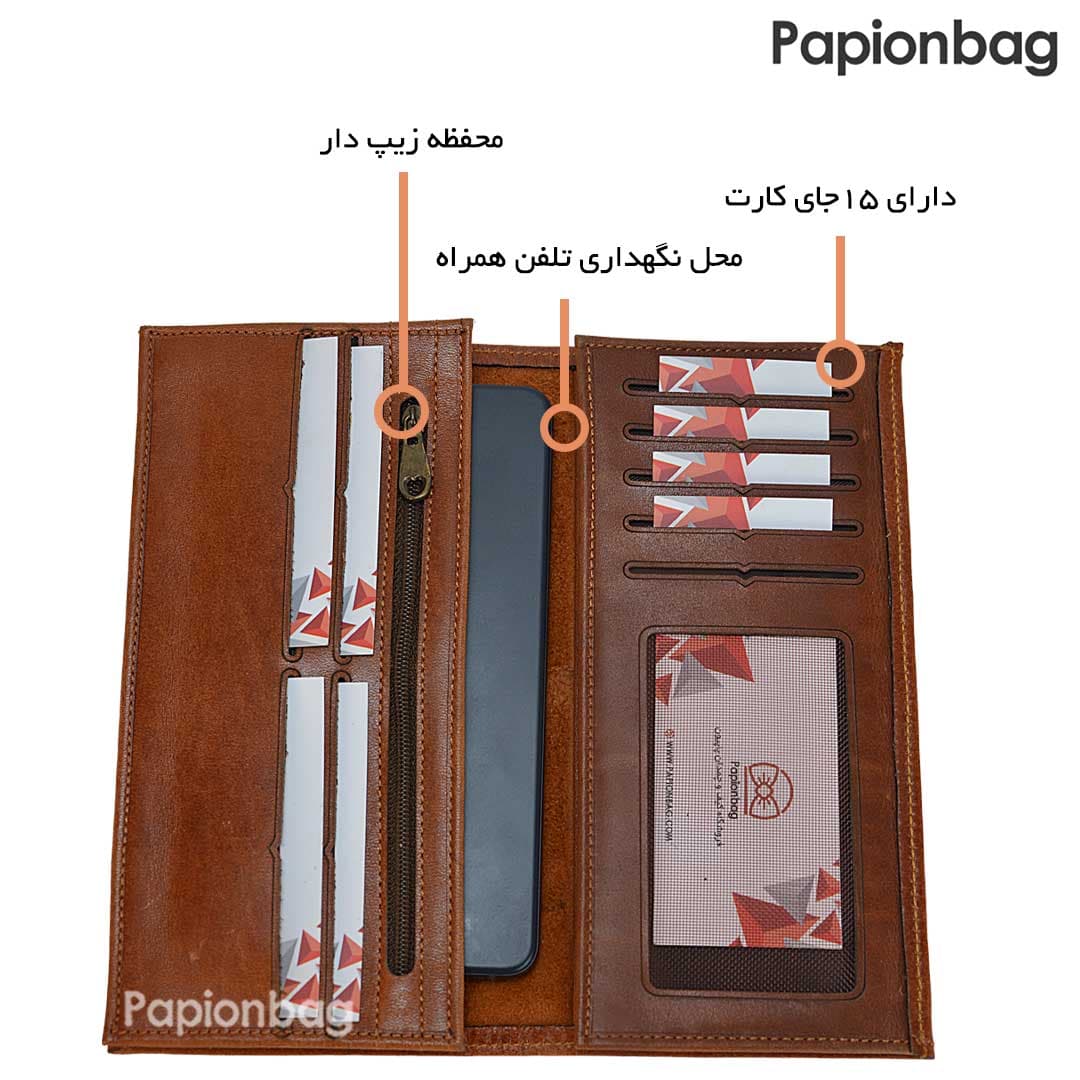 کیف پول کتی چرم مردانه ورساچه(versace) کد19+ ویدیو — تصویر ۲