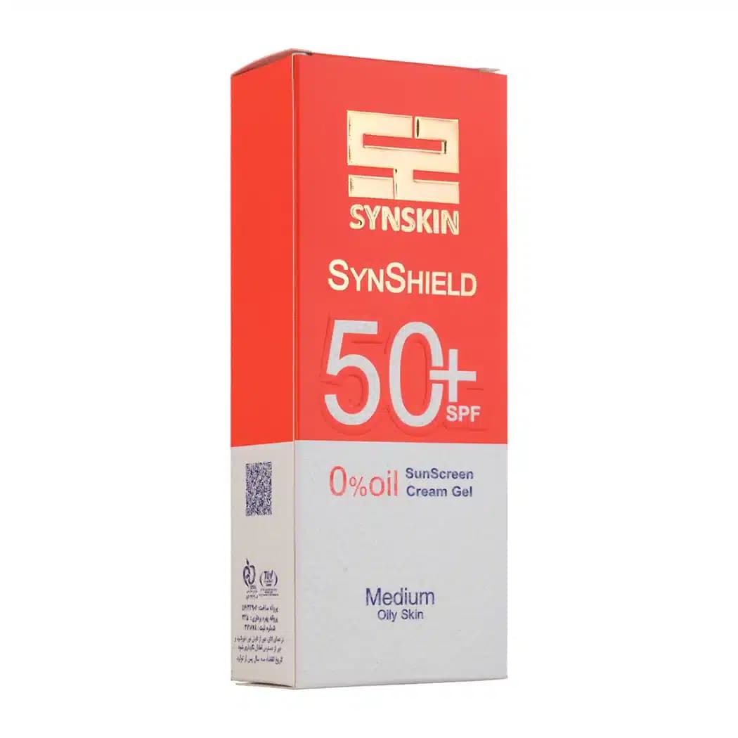 کرم ژل ضد آفتاب ساین اسکین رنگی مدل Syn Shield مناسب پوست چرب و مستعد جوش حجم 50 میلی لیتر — تصویر ۴