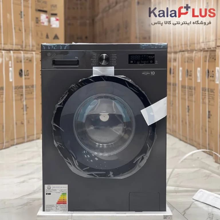 ماشین لباسشویی ال جی ۸ کیلو مدل WY1408WTP — تصویر ۲