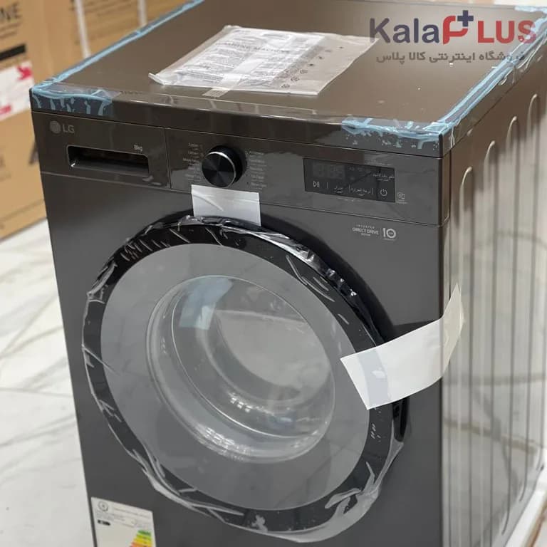 ماشین لباسشویی ال جی ۸ کیلو مدل WY1408WTP — تصویر ۴