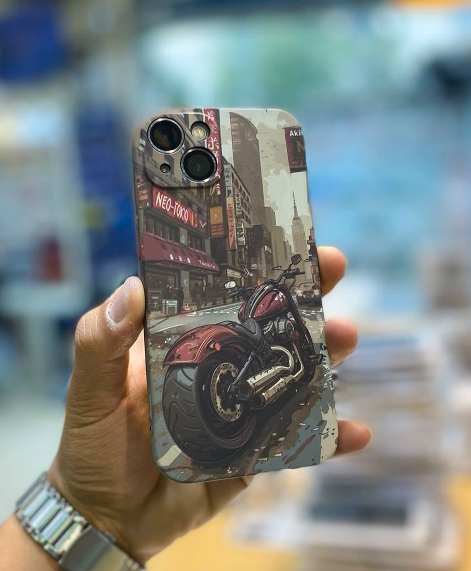 قاب شب رنگ طرح دار گوشی موبایل آیفون Iphone 13 — تصویر ۳