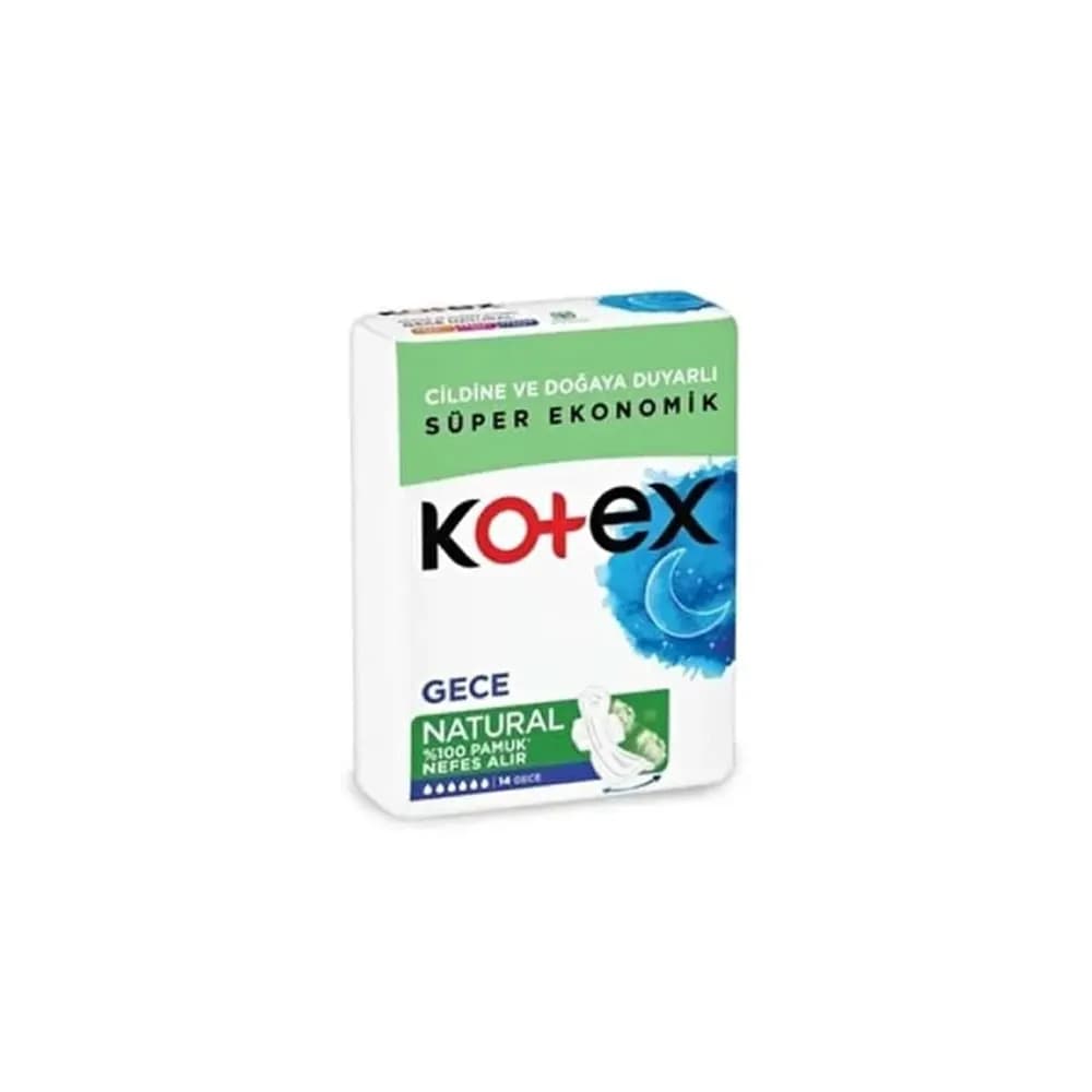 نوار بهداشتی کوتکس مدل NATURAL GECE