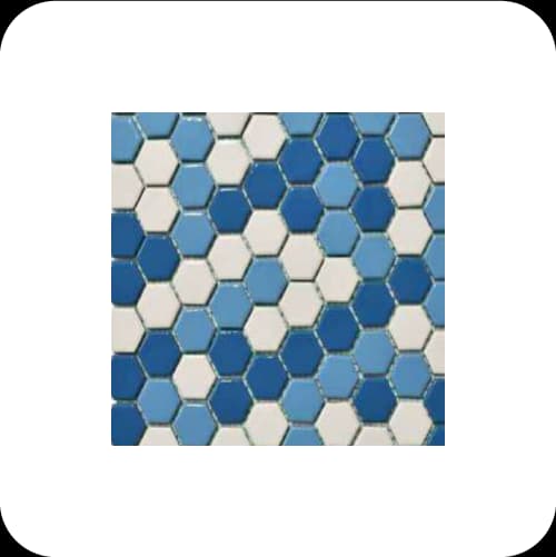 کاشی استخری میکس شش گوش 3.6*3.6 المپیک 2 آرتما گلدیس
