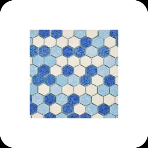 کاشی استخری میکس شش گوش 3.6*3.6 آتلانتیک 1 آرتما گلدیس