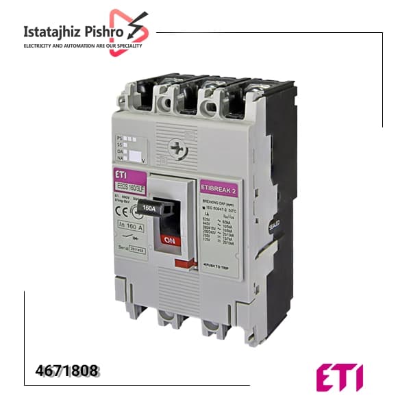 کلید اتوماتیک فیکس کامپکت 3P , 80A , 16KA