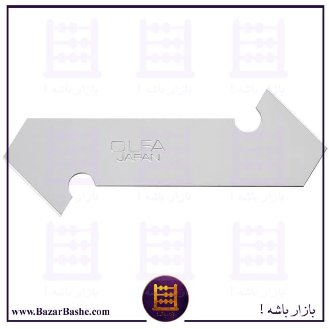 تیغ استیل پلکسی بر بزرگ الفا OLFA ژاپنی کد PB-800 بسته 3 عددی — تصویر ۲