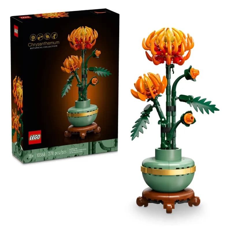 لگو Chrysanthemum سری آیکون کد 10368 — تصویر ۳