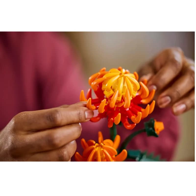 لگو Chrysanthemum سری آیکون کد 10368 — تصویر ۴