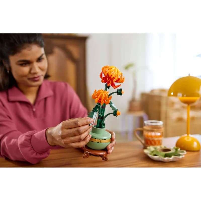 لگو Chrysanthemum سری آیکون کد 10368 — تصویر ۵
