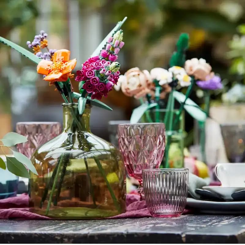 لگو Flower Bouquet سری آیکون کد 10280 — تصویر ۷