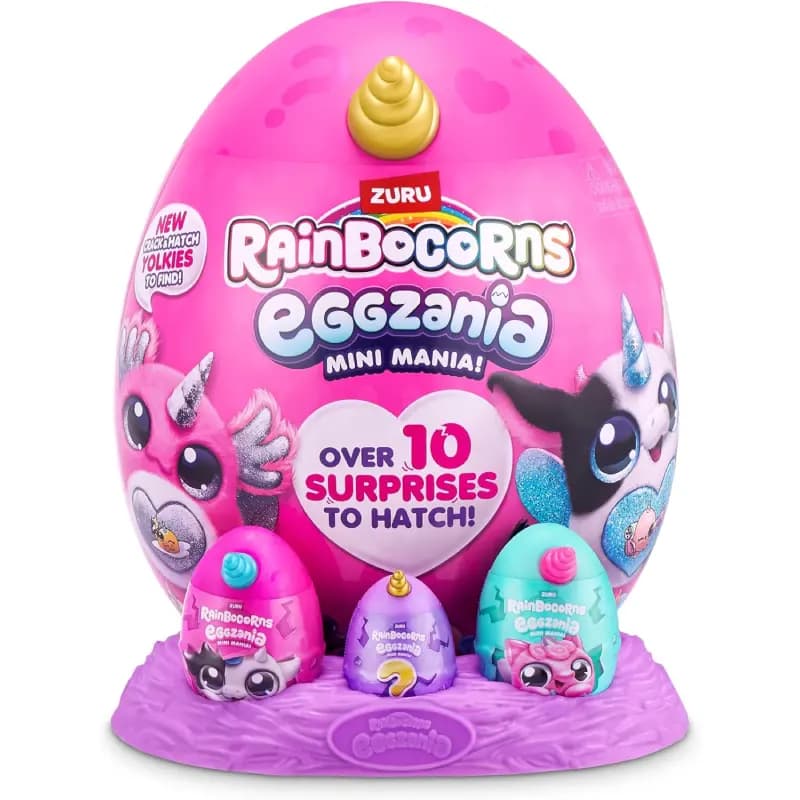 عروسک سورپرایزی رینبوکورنز مدل Eggzania Mini Mania کد 9296
