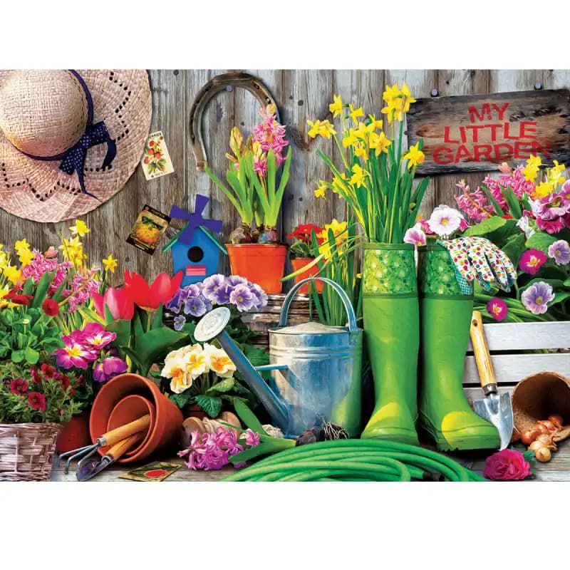 پازل 1000 تكه یوروگرافیک طرح GARDEN TOOLS كد 5391 — تصویر ۲