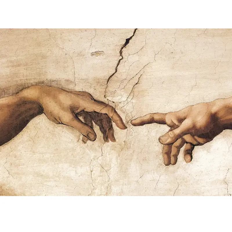 پازل 1000 تكه یوروگرافیک طرح Creation Of Adam كد2016 — تصویر ۲