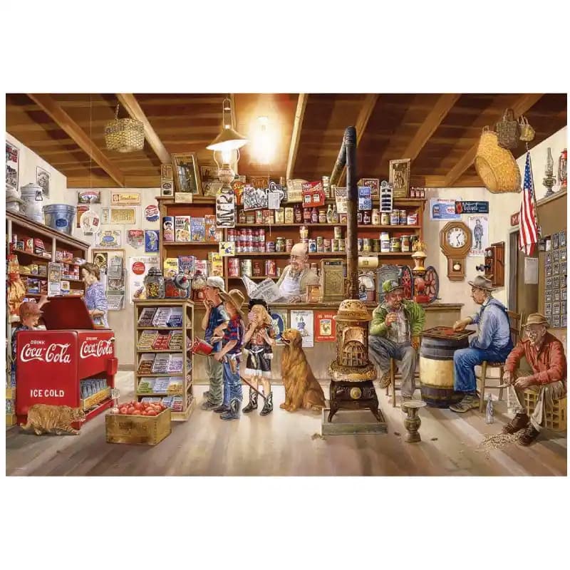 پازل 2000 تكه یوروگرافیک طرح The General Store كد 5481 — تصویر ۲