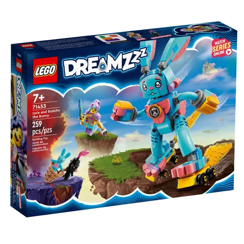 لگو lego izzie and bunchu bunny سری دریم کد 71453