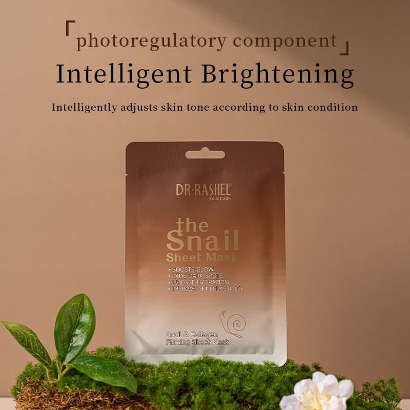 ماسک ورقه ای روشن کننده و سفت کننده پوست حلزون دکتر راشل Dr. Rashel Snail Sheet Mask — تصویر ۳