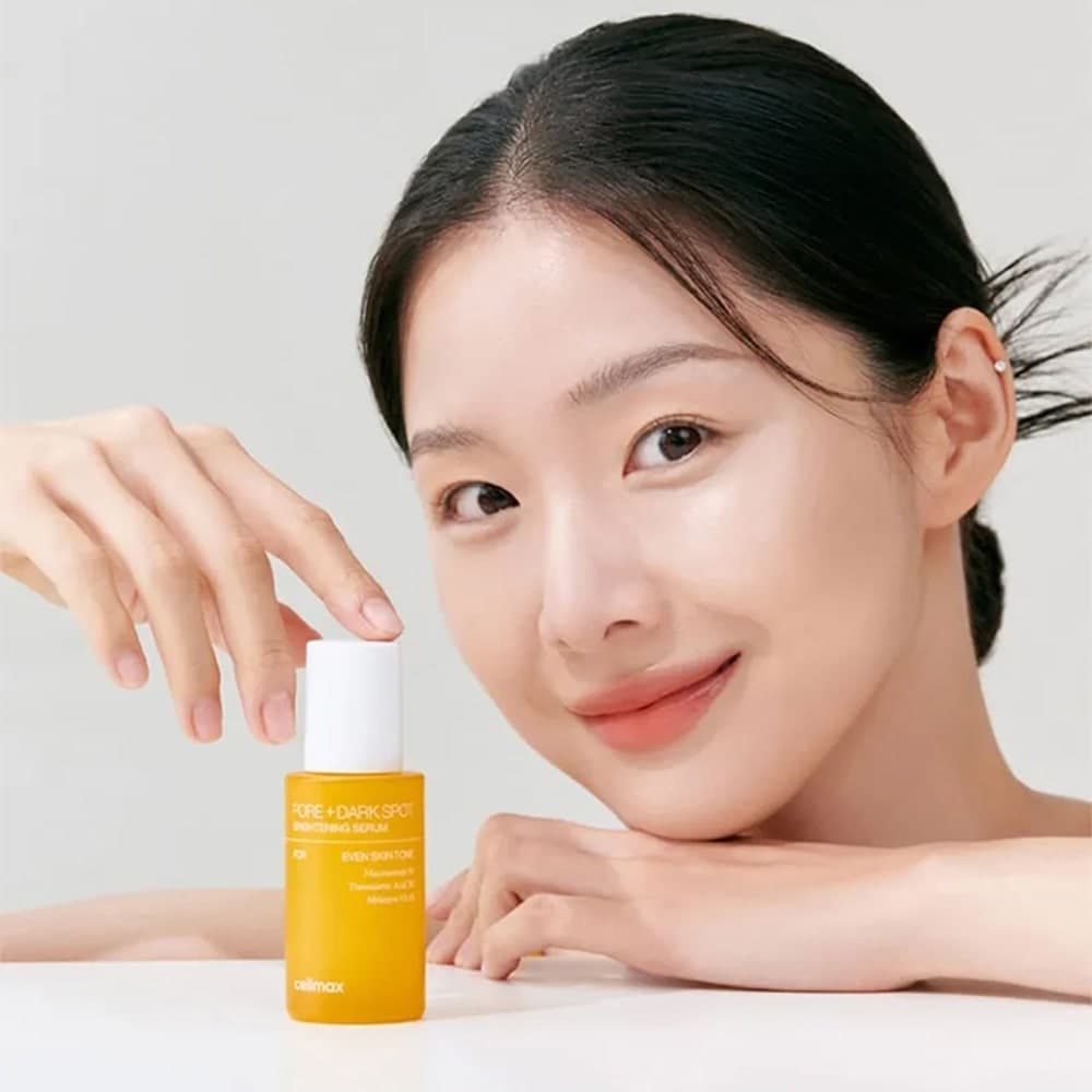 سرم روشن کننده،ضد لک و کنترل منافذ سلیمکس Celimax Pore + Dark Spot Brightening مناسب برای انواع پوست به ویژه پوستهای کدر و دارای لک حجم 30 میلی لیتر — تصویر ۳