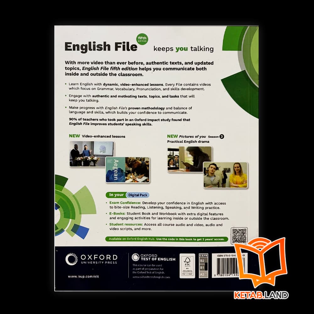 کتاب English File Intermediate 5th — تصویر ۳