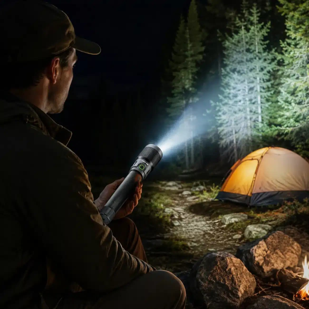 چراغ قوه گرین لاین مدل Ranger Pro با نور مهتابی — تصویر ۴