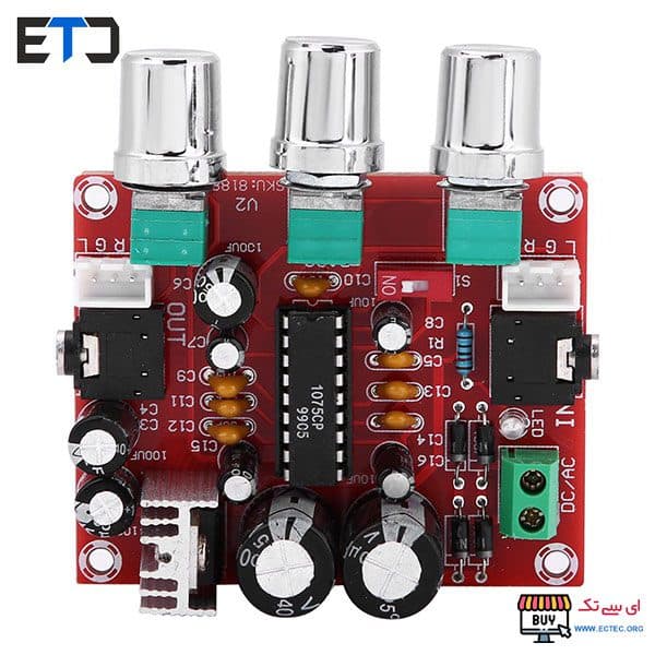 ماژول تون کنترلر و پری آمپلی فایر حرفه ای XH-M151 دیجیتال — تصویر ۵