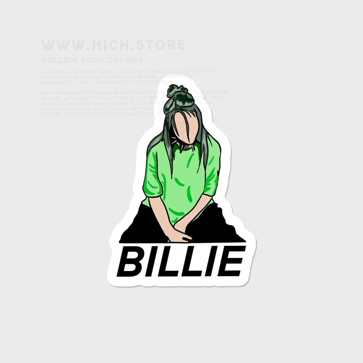 استیکر Billie
