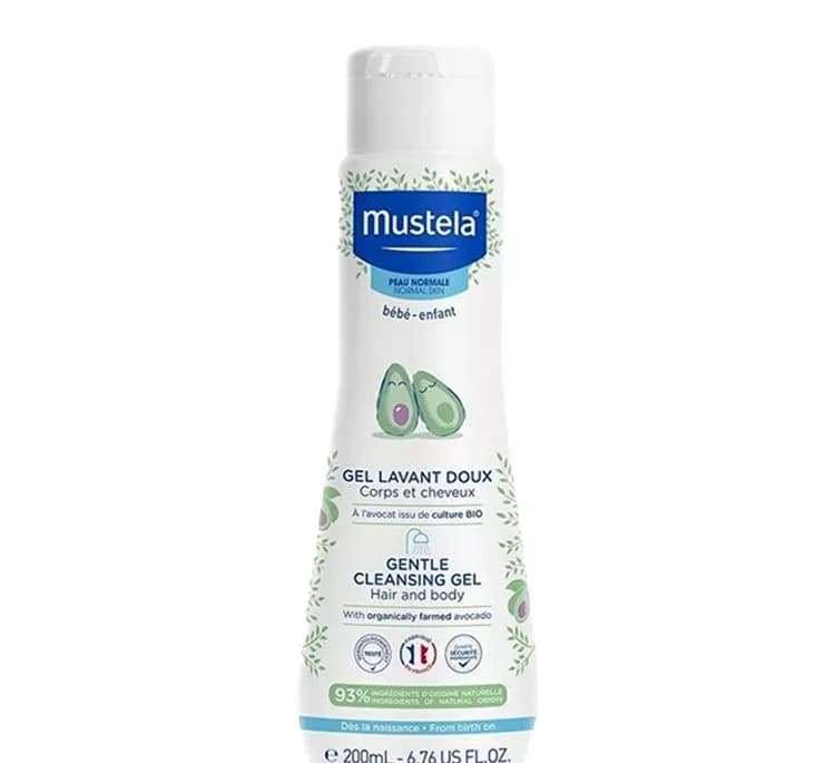 ژل شستشو سر و بدن کودک موستلا (Mustela) حجم 200 میلی لیتر