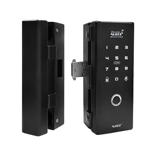 قفل اثر انگشتی دیجیتال شیشه سکوریت ALOCK مدل +G200